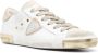 Philippe Model Witte Veterschoenen met Distressed Finish White Dames - Thumbnail 8