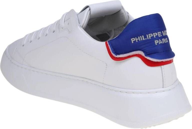 Philippe Model Witte Bluette Leren Sneakers White Heren