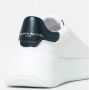 Philippe Model Paris Optisch Wit en Zwart Lage Sneakers White Dames - Thumbnail 9