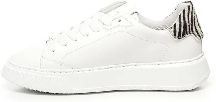 Philippe Model Zebra Print Sneakers Wit