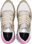 Philippe Model Zilveren Flicks Tropez Haute Low Sneaker Multicolor Dames - Thumbnail 6