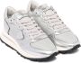 PHILIPPE MODEL Lage Sneakers Dames Tropez Haute Low Woman Maat: 39 Materiaal: Leer Kleur: Zilver - Thumbnail 5