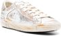 Philippe Model Metallic Finish Sneakers met Distressed Details Gray Dames - Thumbnail 17