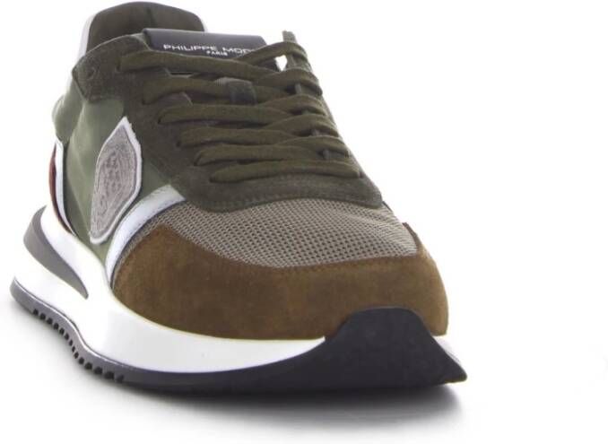 Philippe Model Zoveel W017 lage sneakers Bruin Heren