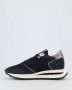 PHILIPPE MODEL Lage Sneakers Dames Tropez Haute Low Woman Maat: 38 Materiaal: Leer Kleur: Zwart - Thumbnail 20