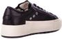 Philippe Model Lage Haute Sneakers Effen Patroon Veters Black Dames - Thumbnail 16