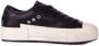Philippe Model Lage Haute Sneakers Effen Patroon Veters Black Dames - Thumbnail 17
