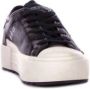 Philippe Model Lage Haute Sneakers Effen Patroon Veters Black Dames - Thumbnail 18