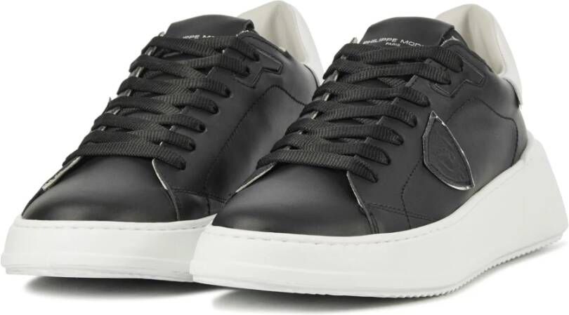 Philippe Model Tres Temple Sneakers: Schone vormen Italiaanse materialen Black Dames - Foto 2