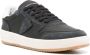 Philippe Model Zwarte leren sneakers met suède inzetstukken Black Heren - Thumbnail 4