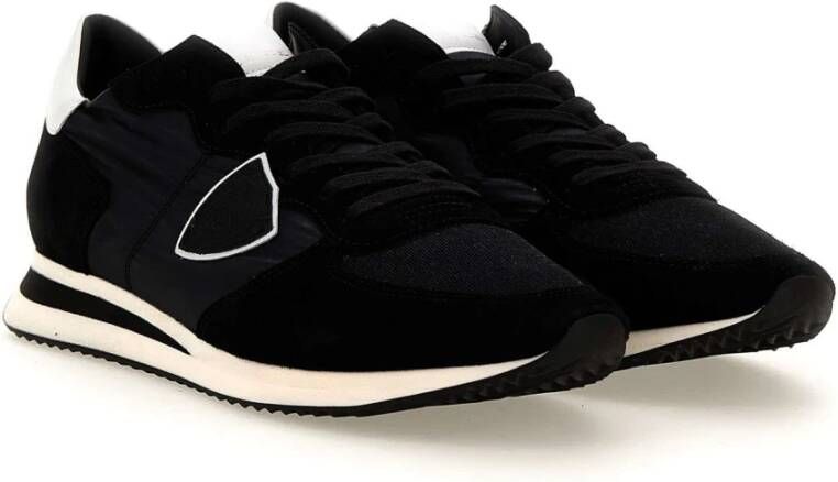 Philippe Model Zwarte Sneakers Low Basic 2109 Black Heren