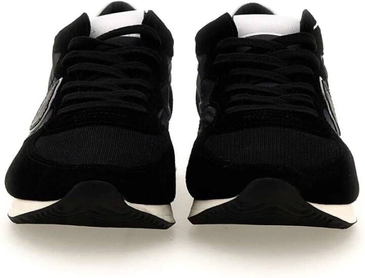 Philippe Model Zwarte Sneakers Low Basic 2109 Black Heren
