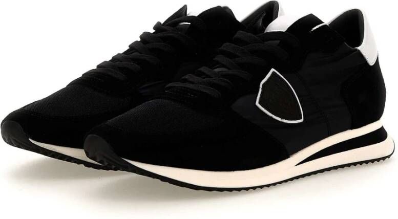 Philippe Model Zwarte Sneakers Low Basic 2109 Black Heren