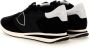 Philippe Model Zwarte suède herensneakers met tweekleurige zool Black Heren - Thumbnail 11