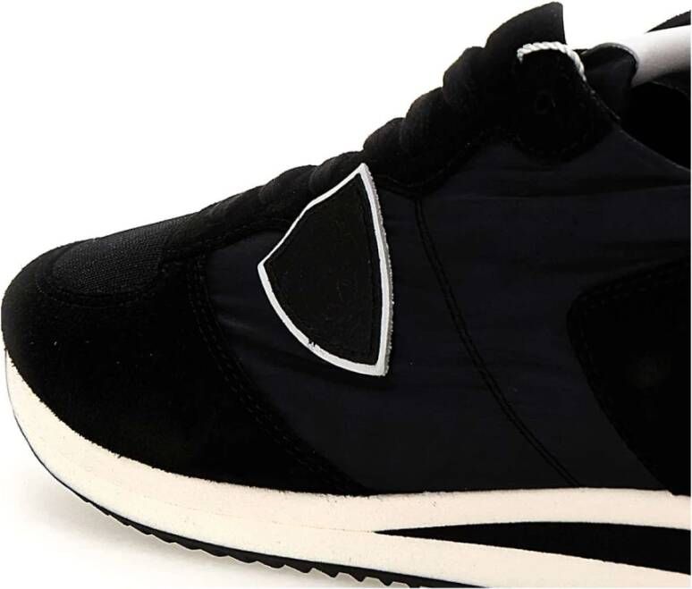 Philippe Model Zwarte Sneakers Low Basic 2109 Black Heren