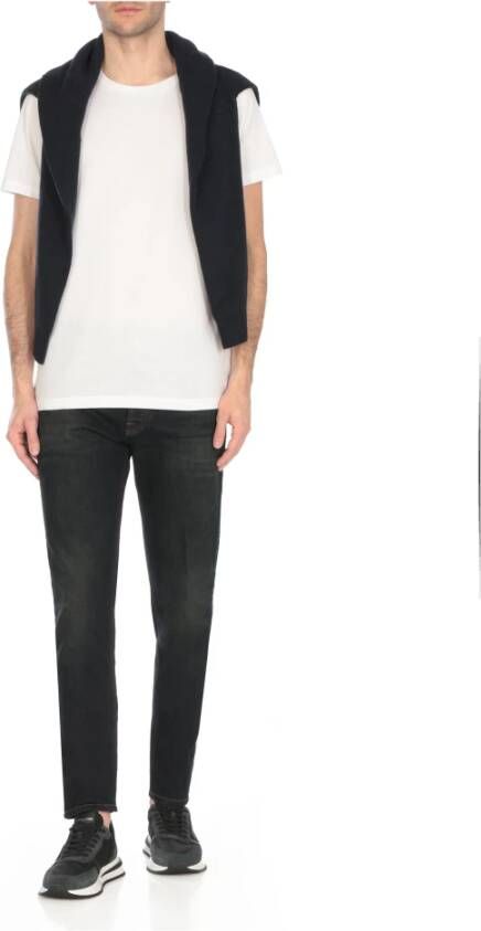 Philippe Model Zwarte Suède Leren Sneakers voor Mannen Black Heren