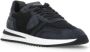 Philippe Model Zwarte Suède Leren Sneakers voor Mannen Black Heren - Thumbnail 7