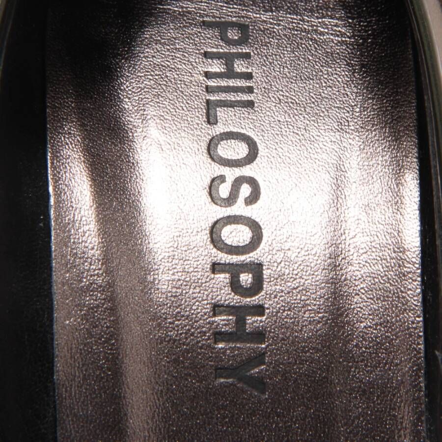 Philosophy di Lorenzo Serafini Italiaanse leren pumps met hoge hak