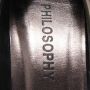 Philosophy di Lorenzo Serafini Italiaanse leren pumps met hoge hak - Thumbnail 2
