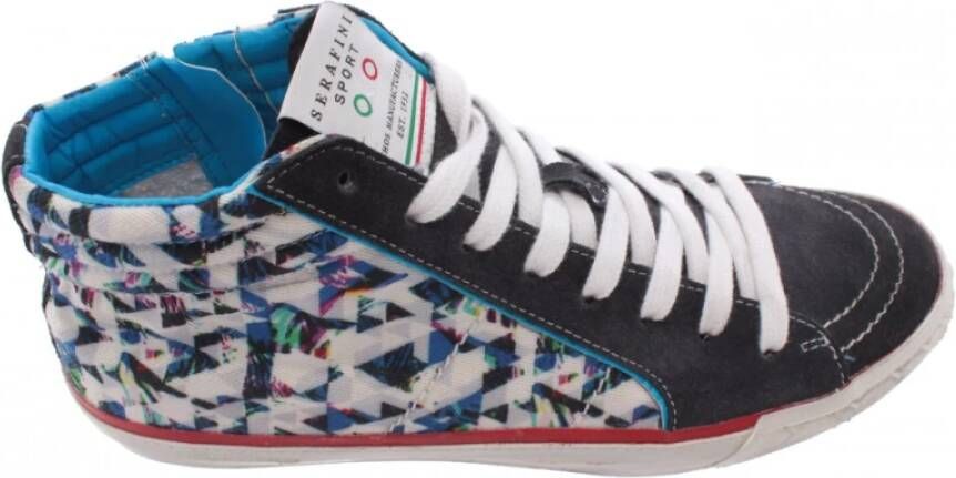 Philosophy di Lorenzo Serafini Hoge Top Sneakers 4191 Caracas 3D Ice Multicolor Meerkleurig Heren