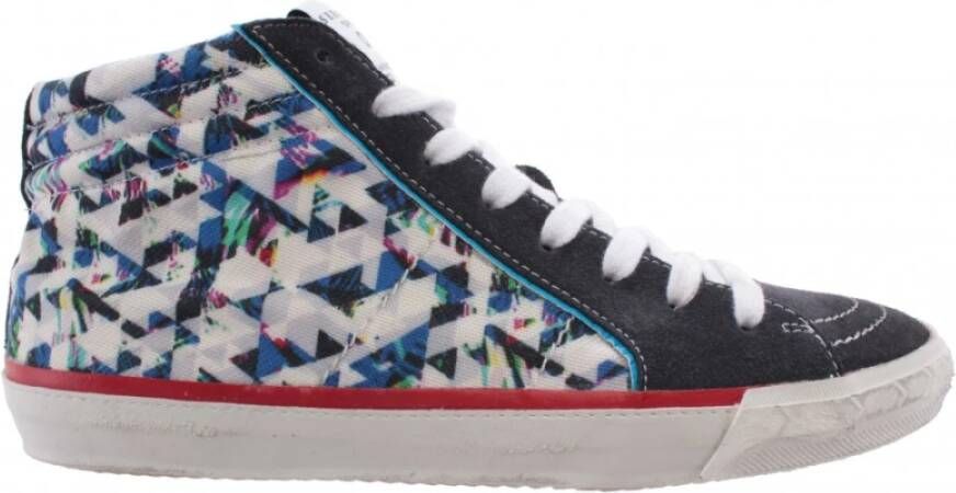 Philosophy di Lorenzo Serafini Hoge Top Sneakers 4191 Caracas 3D Ice Multicolor Meerkleurig Heren