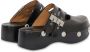 Philosophy Di Lorenzo Serafini Sandalen Chunky Black Clogs in zwart - Thumbnail 3