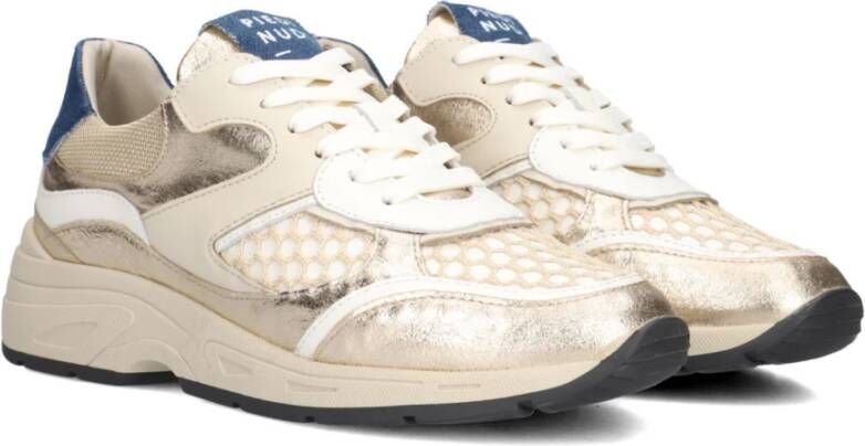 Piedi Nudi Glamoureuze leren sneakers voor dames Multicolor Dames