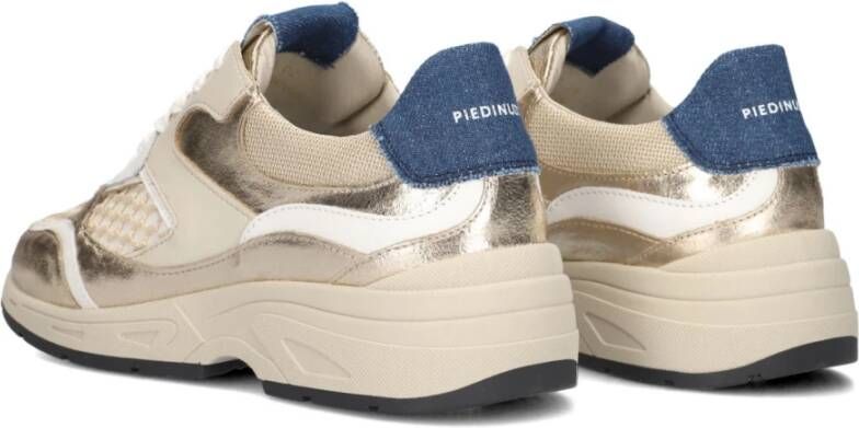 Piedi Nudi Glamoureuze leren sneakers voor dames Multicolor Dames