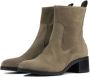 Piedi Nudi Enkellaarsjes Dames Laarzen Damesschoenen Suède 2679 02.01PN Beige - Thumbnail 3