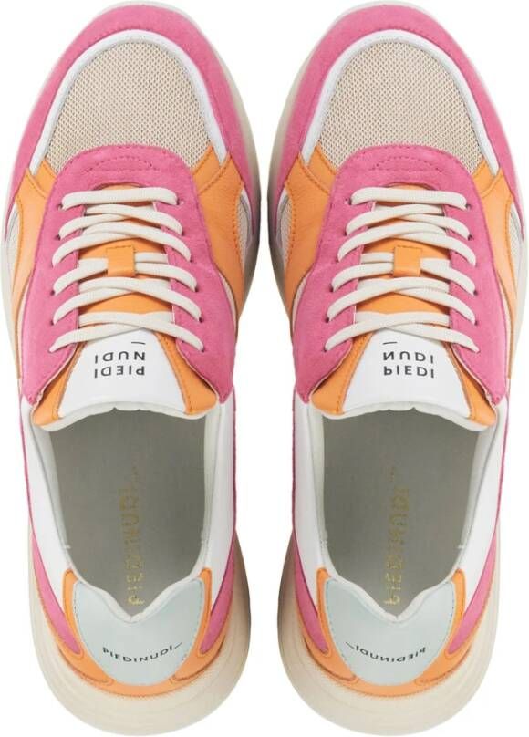Piedi Nudi Oranje Sneakers Multicolor Dames