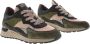Piedi Nudi 2507.11.01PN khaki rosa Kleurrijke schoenen sneakers dames schoenen Winter sneaker Khaki schoenen - Thumbnail 5