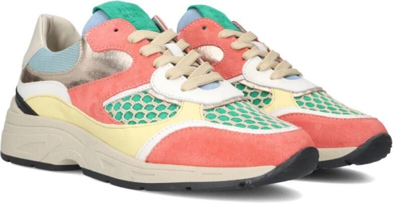 Piedi Nudi Sneakers voor dames van leer Multicolor Dames