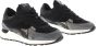 Piedi Nudi Dames Sneakers 2507-11.03pn Nebel Black gold Zwart - Thumbnail 7