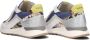 PIEDI NUDI PiediNudi Lage Sneakers Dames Selva 17.09 Maat: 37 Materiaal: Leer Kleur: Zilver - Thumbnail 2