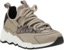 Pierre Hardy Stijlvolle Veterschoenen met Gestructureerde Zool Beige Dames - Thumbnail 5