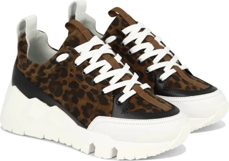 Pierre Hardy Street Life Sneakers Brown Dames