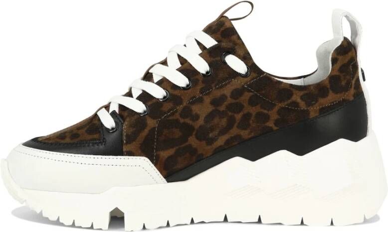 Pierre Hardy Street Life Sneakers Brown Dames