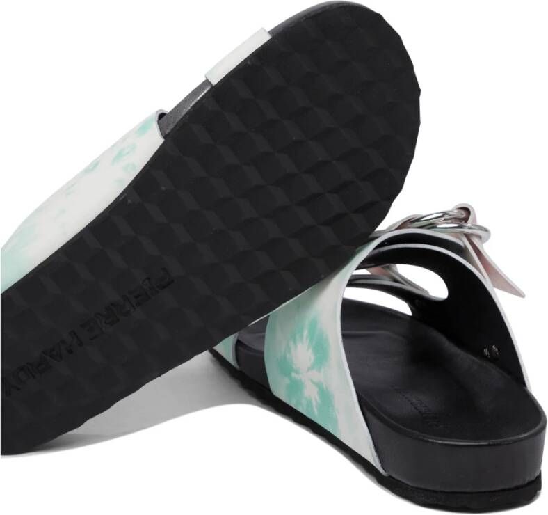 Pierre Hardy Zwarte Leren Sandalen voor Vrouwen