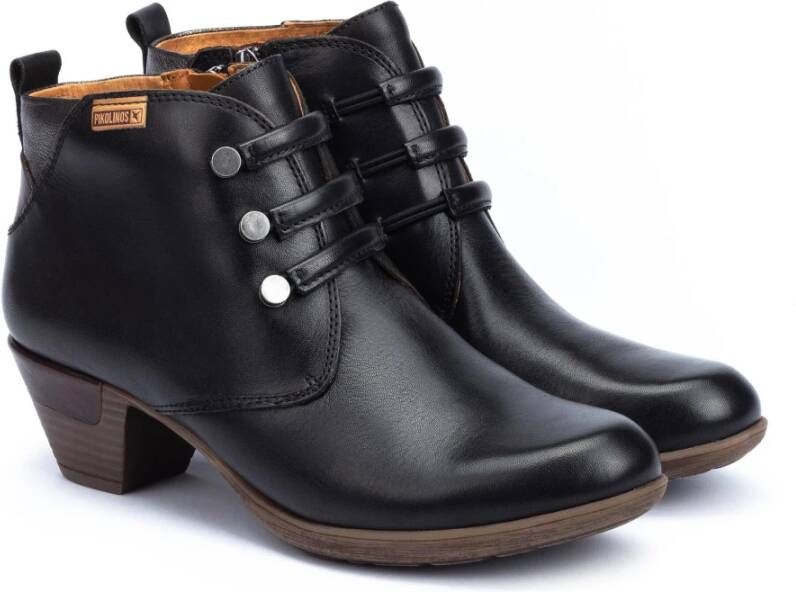 Pikolinos Ankle Boots Zwart Dames