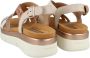 Pikolinos Beige Casual Leren Dames Sandalen Beige Dames - Thumbnail 13