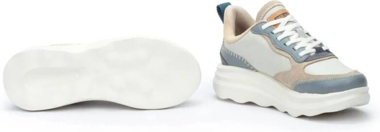 Pikolinos Blauwe Damessneaker Trendy Stijl