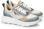 Pikolinos Blauwe Damessneaker Trendy Stijl Multicolor Dames - Thumbnail 4