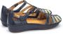 Pikolinos Blauwe leren damessandaal Blue Dames - Thumbnail 4
