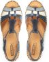 Pikolinos Blauwe leren damessandaal voor de zomer Multicolor Dames - Thumbnail 7