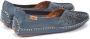 Pikolinos Blauwe Leren Loafer voor Dames Blue Dames - Thumbnail 5