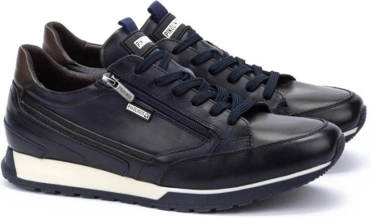Pikolinos Blauwe vetersneaker voor heren Blue Heren