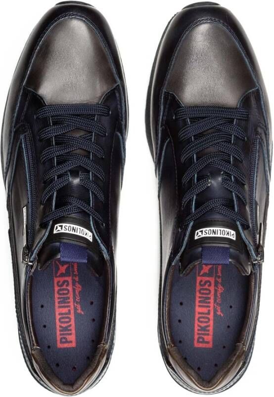 Pikolinos Blauwe vetersneaker voor heren Blue Heren