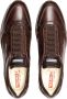 Pikolinos Bruine Casual Leren Sneakers met 3cm Rubberen Zool Brown Heren - Thumbnail 3