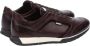 Pikolinos Bruine Casual Leren Sneakers met 3cm Rubberen Zool Brown Heren - Thumbnail 4
