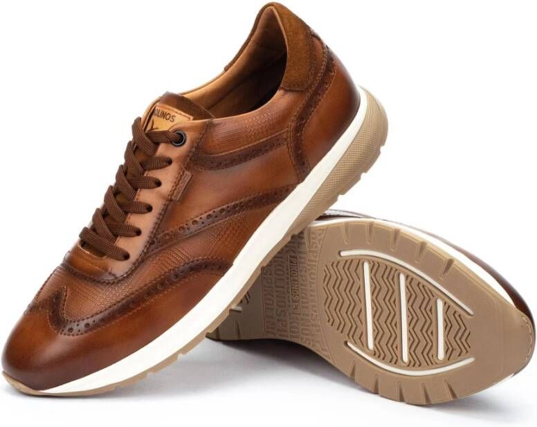 Pikolinos Bruine Herensneaker Getafe Stijl